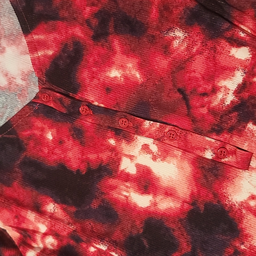 Red tie dye bodysuit - Picture 2 of 2